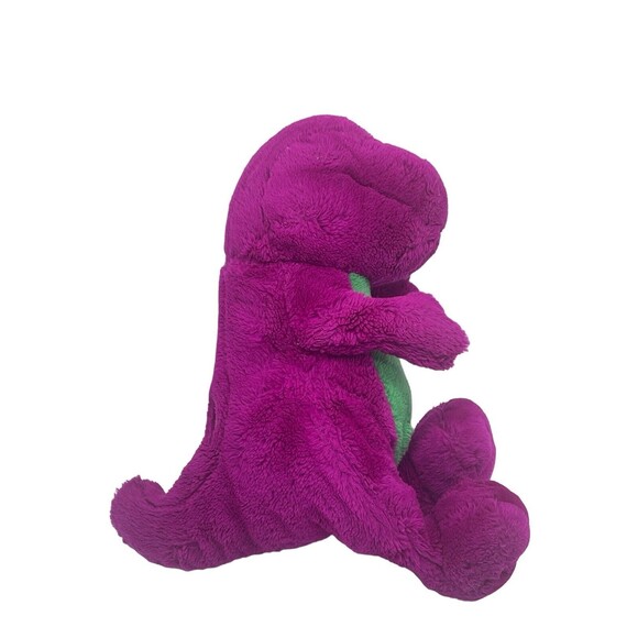 Vintage Barney The Dinosaur 12" Plush 1992 Lyons Group Purple Stuffed Toy - Picture 7 of 15